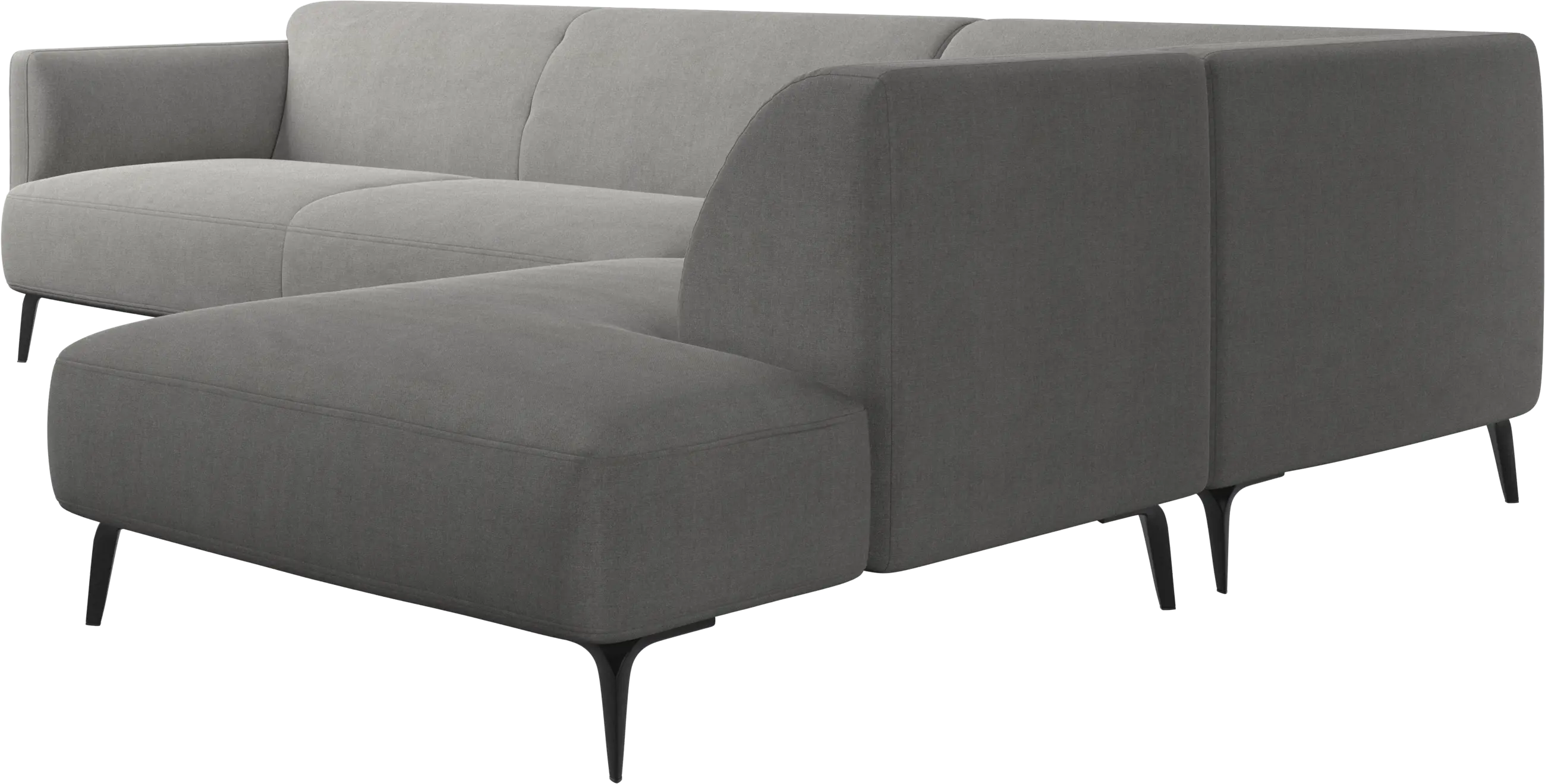 BoConceptのL字型ソファ L字型ソファ | デザインを見る - ライトグレー | ボーコンセプト